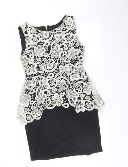 Izabel london Womens Black   Bodycon  Size 10