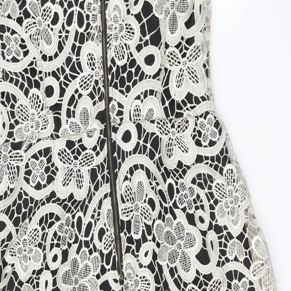 Izabel london Womens Black   Bodycon  Size 10