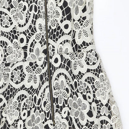 Izabel london Womens Black   Bodycon  Size 10