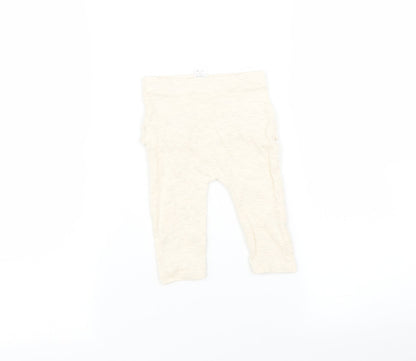 George Baby Beige    Leggings Size 3-6 Months