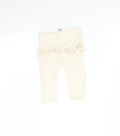 George Baby Beige    Leggings Size 3-6 Months