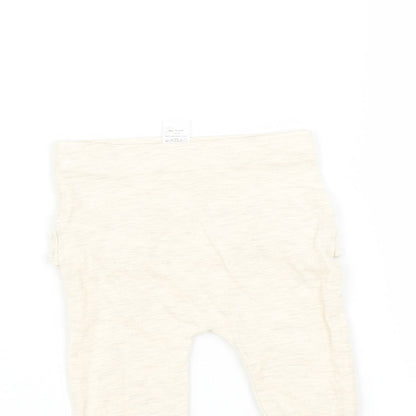 George Baby Beige    Leggings Size 3-6 Months