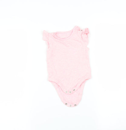 Mothercare Baby Pink   Babygrow One-Piece Size 3-6 Months