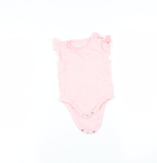 Mothercare Baby Pink   Babygrow One-Piece Size 3-6 Months