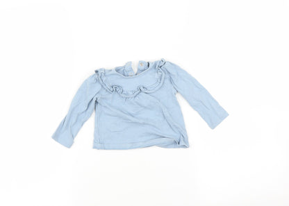 TU Baby Blue   Basic T-Shirt Size 3-6 Months