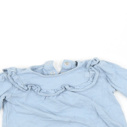 TU Baby Blue   Basic T-Shirt Size 3-6 Months