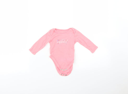 George Baby Pink   Babygrow One-Piece Size 3-6 Months
