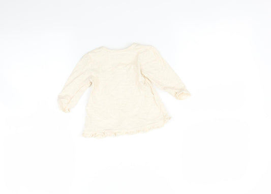 George Baby Beige   Basic T-Shirt Size 3-6 Months