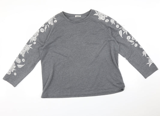 Damart Womens Grey   Pullover Jumper Size L