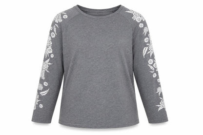 Womens UK Size L Damart Grey Pullover Jumper