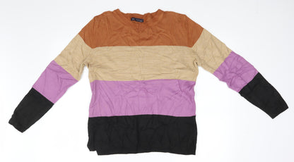 Womens UK Size 10 Marks and Spencer Multicoloured Pullover Jumper