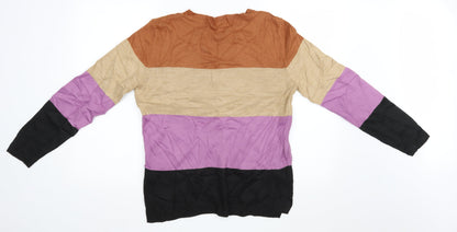 Womens UK Size 10 Marks and Spencer Multicoloured Pullover Jumper