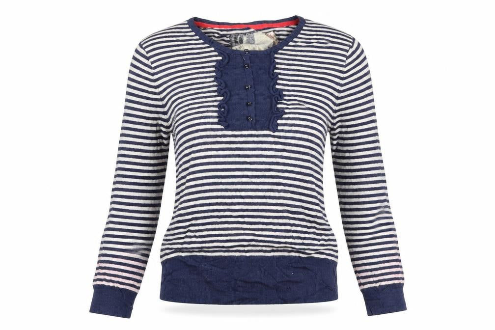 Womens UK Size 10 Debenhams Blue Pullover Jumper