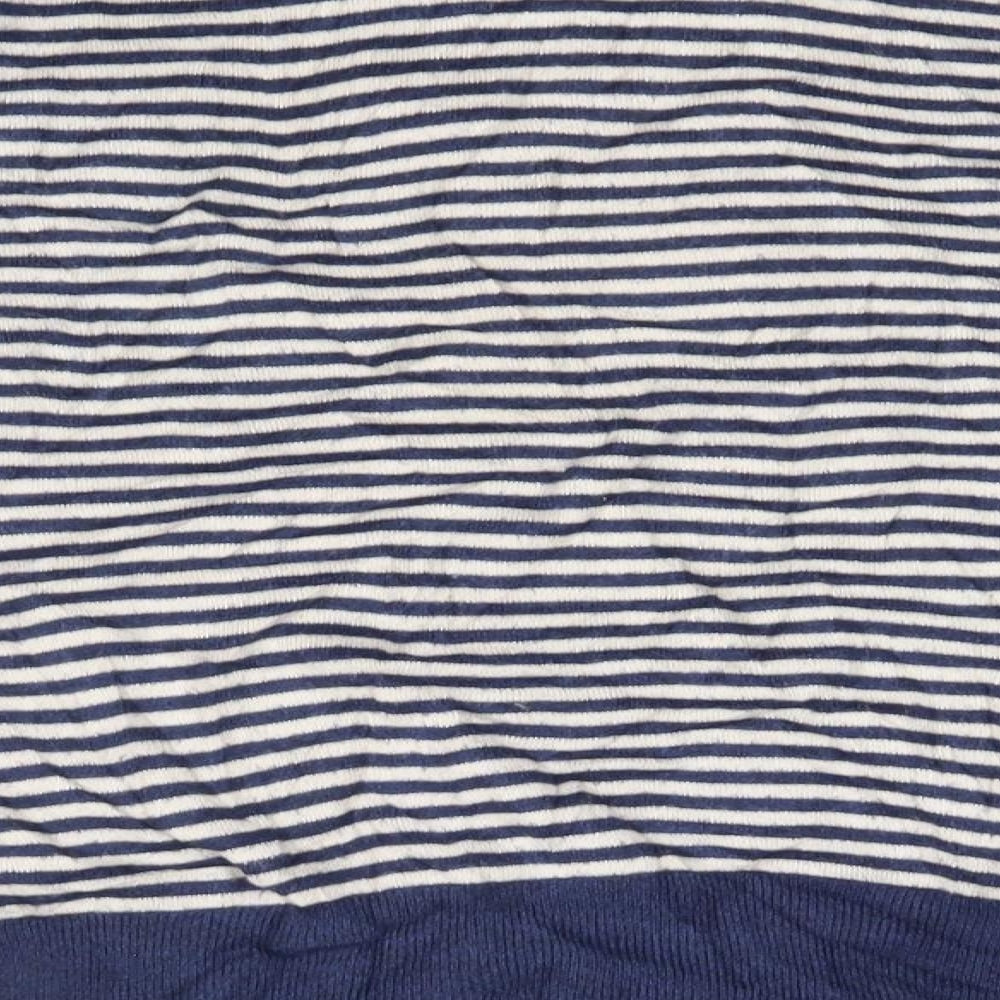 Womens UK Size 10 Debenhams Blue Pullover Jumper
