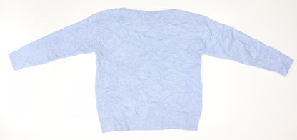 George Womens Blue   Pullover Jumper Size S
