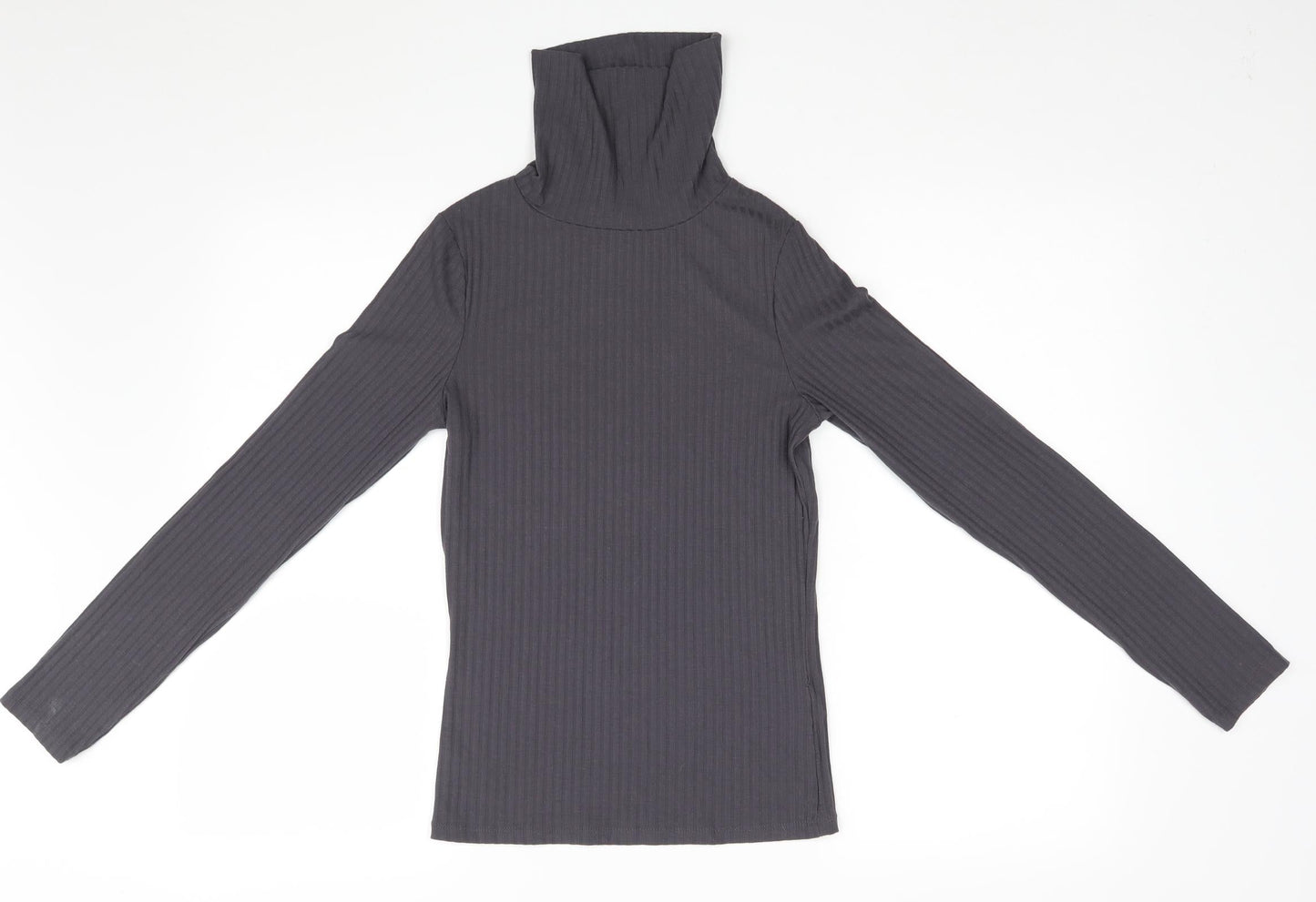 Womens UK Size 10 New Look Grey Pullover Jumper