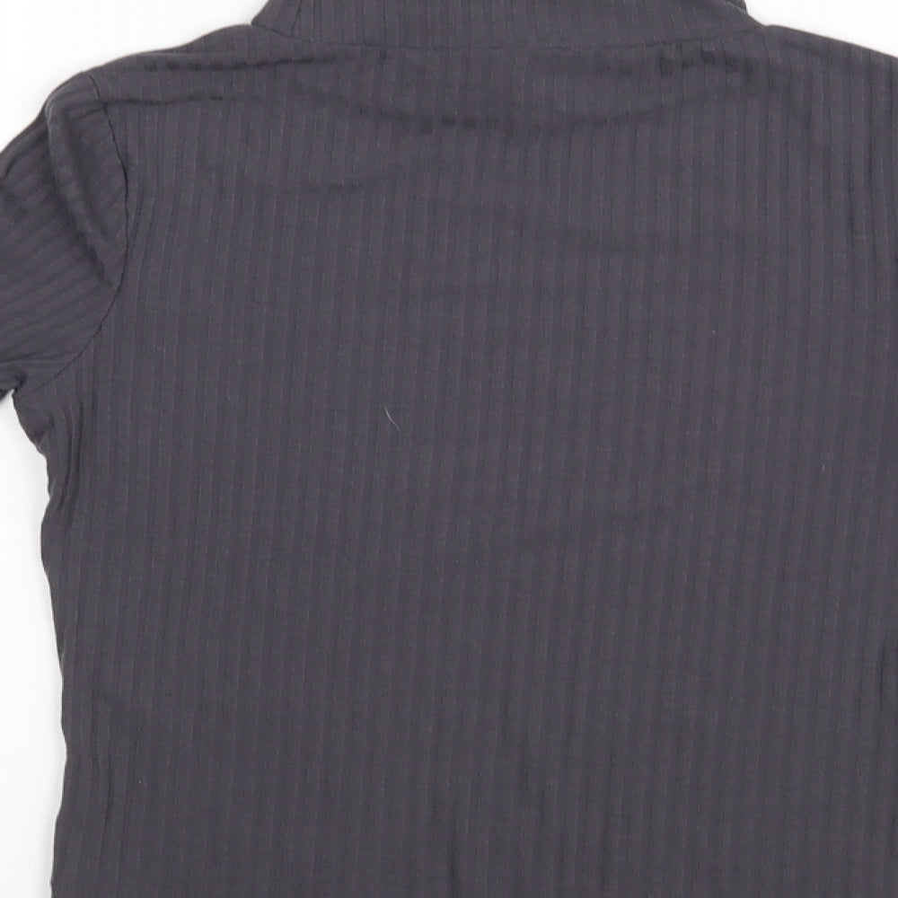 Womens UK Size 10 New Look Grey Pullover Jumper