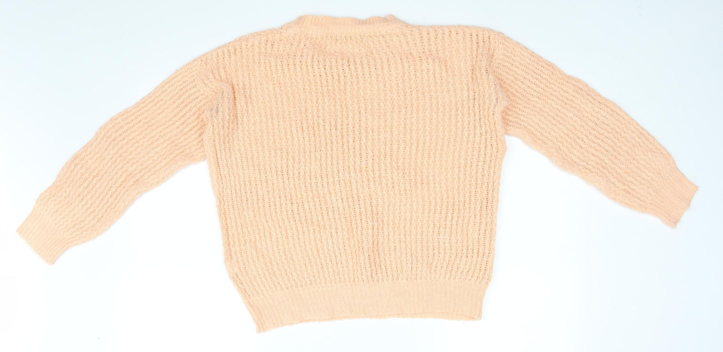 Womens UK Size 10 Atmosphere Pink Pullover Jumper