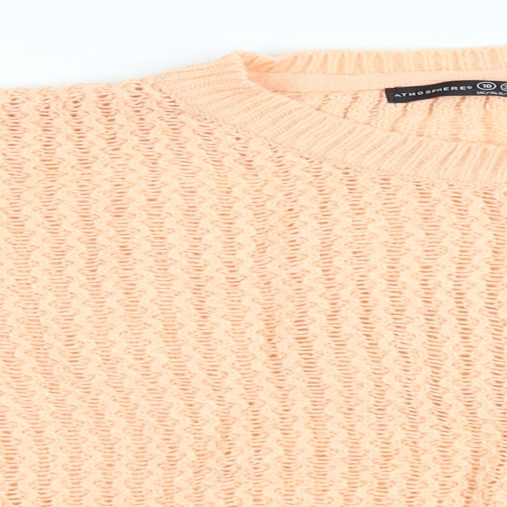 Womens UK Size 10 Atmosphere Pink Pullover Jumper