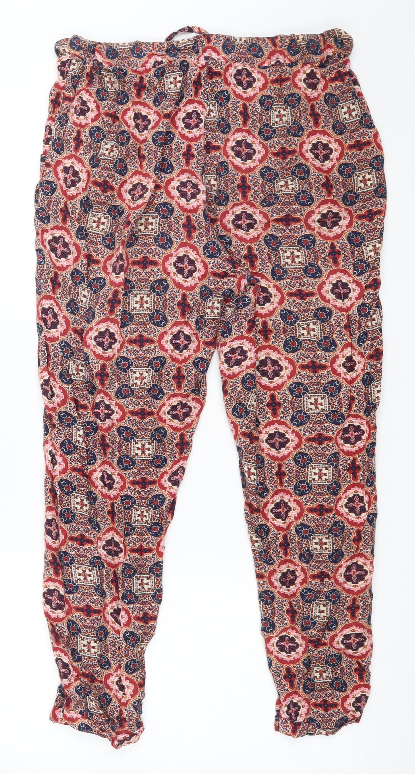 Womens UK Size 8 Atmosphere Regular Fit  Multicoloured Trousers