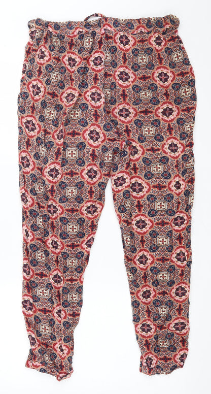 Womens UK Size 8 Atmosphere Regular Fit  Multicoloured Trousers