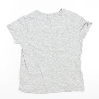 Pep & Co. Boys Grey   Basic T-Shirt Size 2-3 Years  - Frog