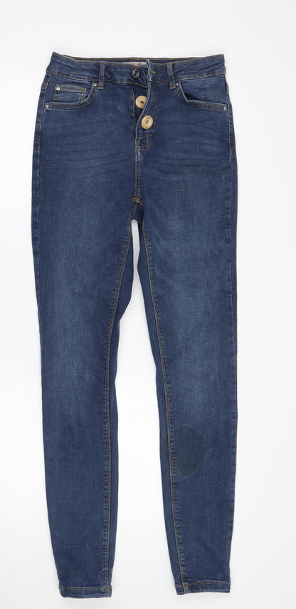 Denim co Womens Blue   Skinny Jeans Size 10 L29 in