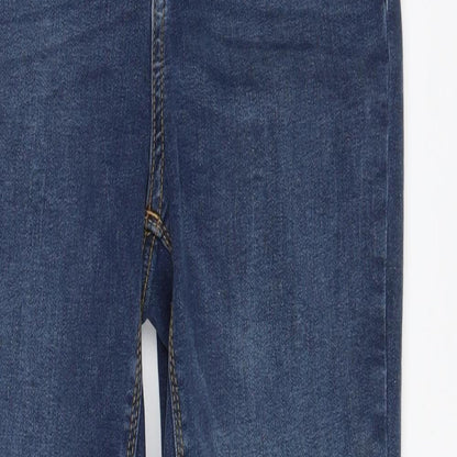 Denim co Womens Blue   Skinny Jeans Size 10 L29 in