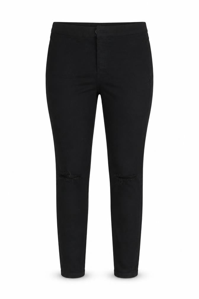 Womens UK Size 12 Denim & Co. Regular Fit Skinny Black Jeans