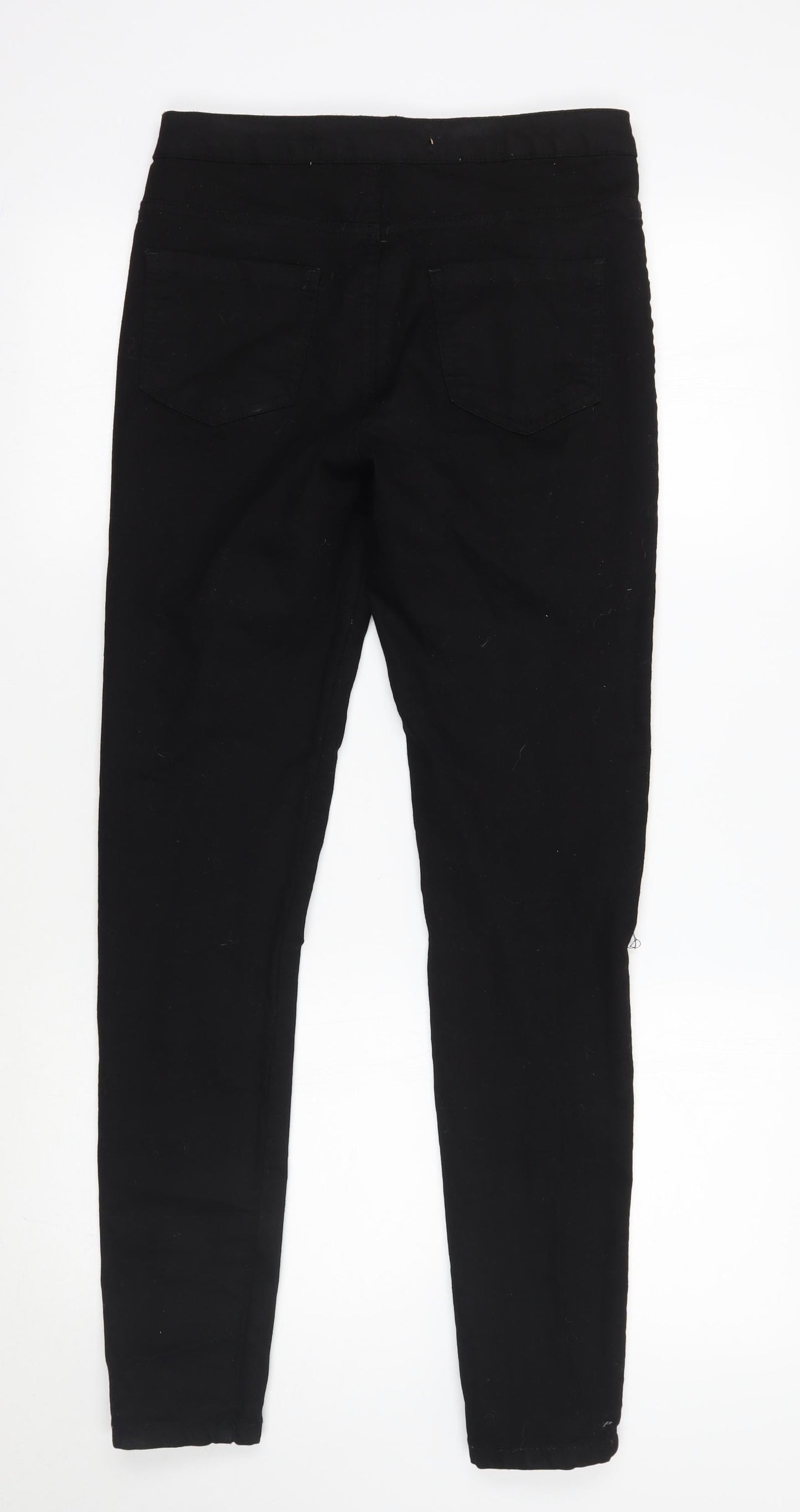 Denim & Co. Womens Black   Skinny Jeans Size 12 L29 in