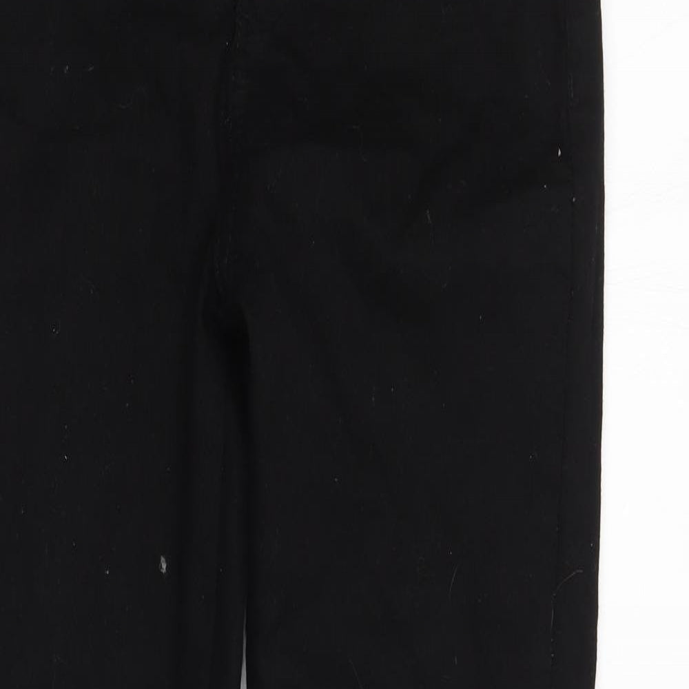Denim & Co. Womens Black   Skinny Jeans Size 12 L29 in