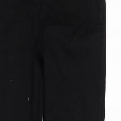 Denim & Co. Womens Black   Skinny Jeans Size 12 L29 in