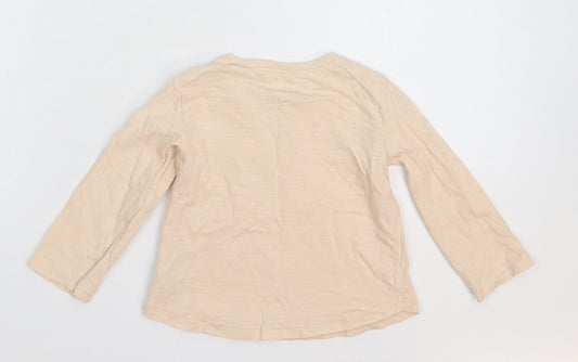 NEXT Baby Beige   Basic T-Shirt Size 12-18 Months