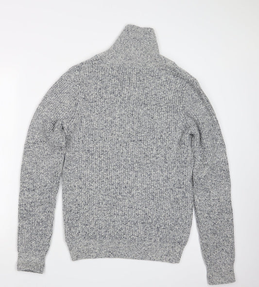 NEXT Mens Blue  Knit Pullover Jumper Size S