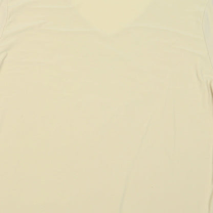 ALUST Womens Beige   Basic Blouse Size 2XL