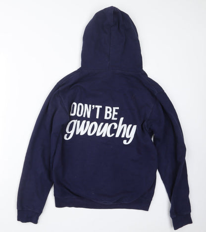 Awdis Womens Blue   Pullover Hoodie Size S