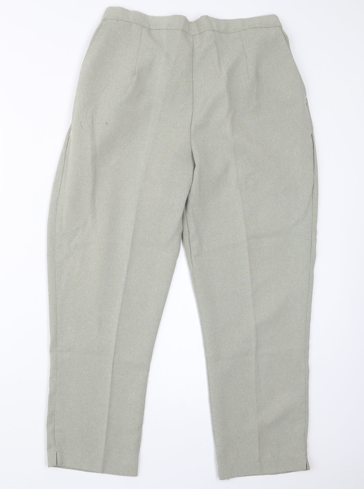 Womens UK Size 29 in Preworn Regular Fit  Green Trousers