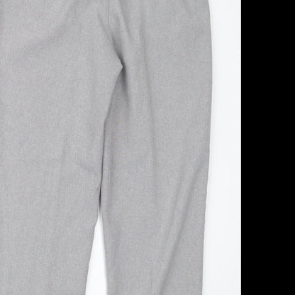 Womens UK Size 12 Damart Regular Fit  Grey Trousers