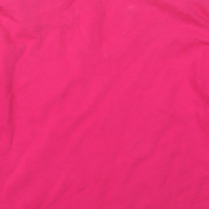 Womens UK Size 14 NEXT Pink Basic T-Shirt