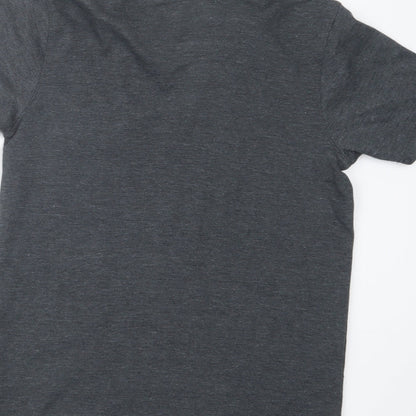 George Boys Grey   Basic Polo Size 10-11 Years