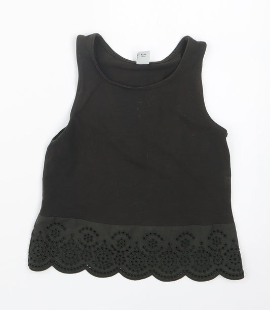 TU Girls Black   Basic Tank Size 5 Years