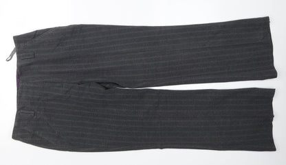 BM Womens Grey   Trousers  Size 14 L28 in