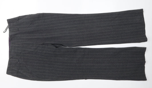 BM Womens Grey   Trousers  Size 14 L28 in