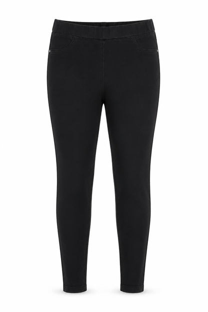 Tu Womens Black  Denim Tapered Jeans Size 12 L28 in