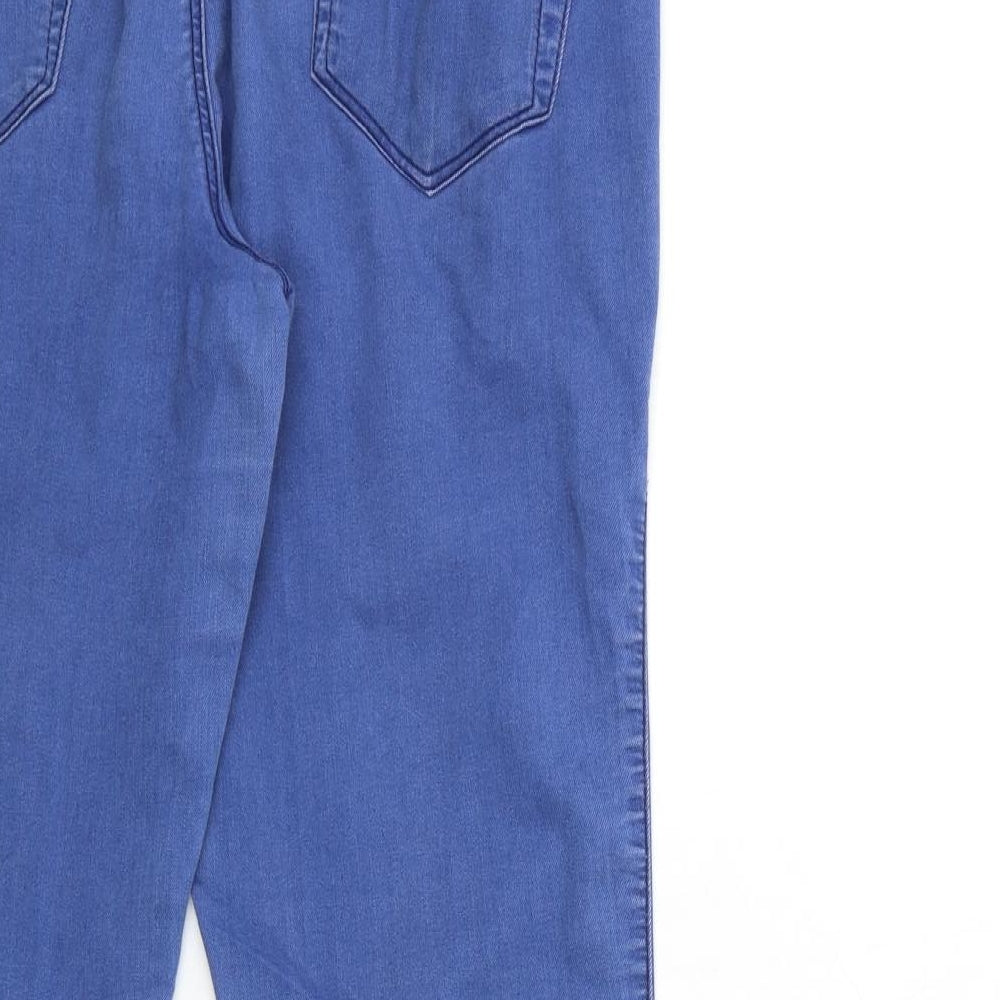 Denim & Co. Womens Blue  Denim Skinny Jeans Size 14 L29 in