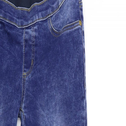 Boohoo Womens Black  Denim Skinny Jeans Size 8 L28 in