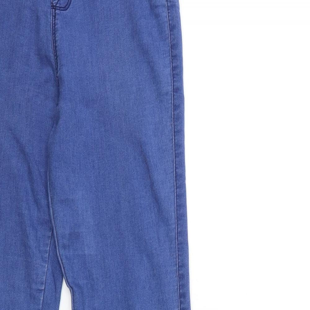 George Womens Blue  Denim Jegging Jeans Size 8 L32 in