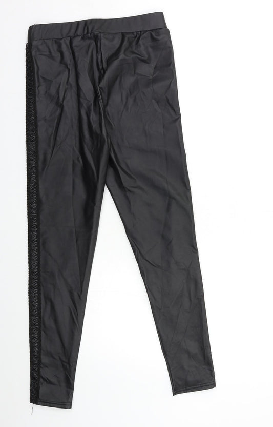 Hanel Haute Womens Black   Trousers  Size M L26 in
