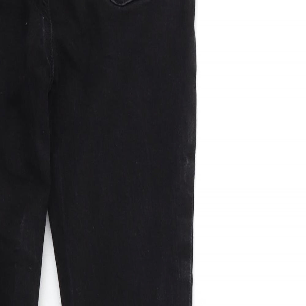 Denim & Co. Womens Black  Denim Skinny Jeans Size 10 L27 in