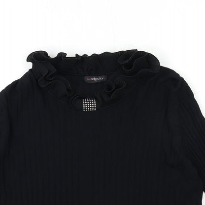 Womens UK Size XL Bonmarché Black Pullover Jumper